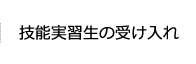 技能実習生の受け入れ